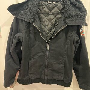 Roxy Black Textured Jacket